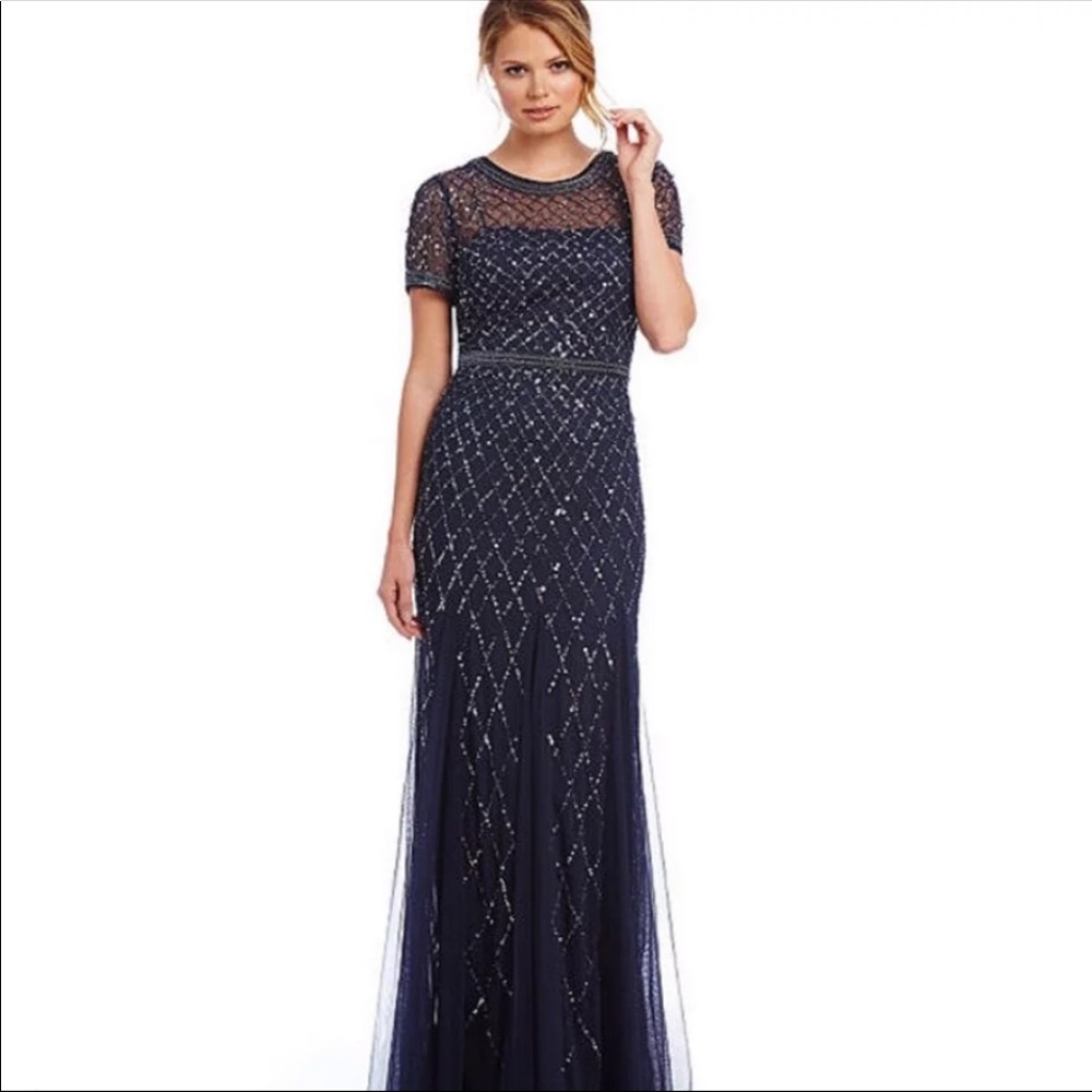 SOLD. Adrianna Papell Evening Gown